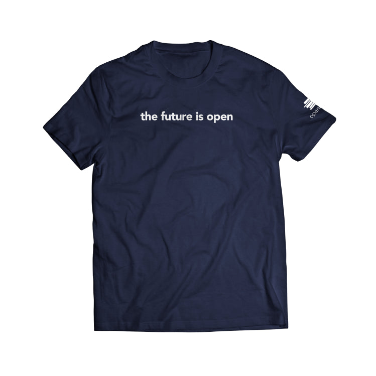 The future is open t-shirt