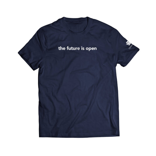 The future is open t-shirt