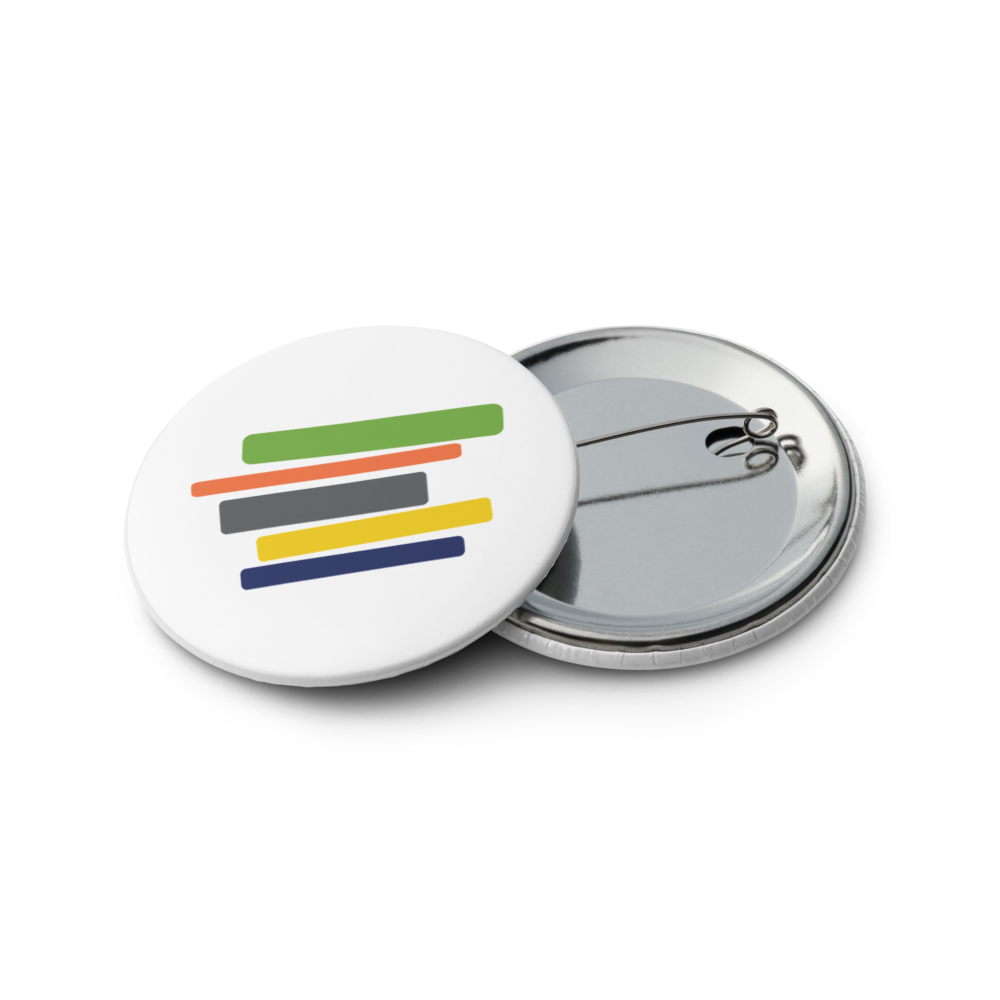 Set of pin buttons